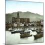 Malaga (Spain), the Port-Leon, Levy et Fils-Mounted Photographic Print
