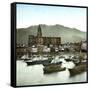 Malaga (Spain), the Port-Leon, Levy et Fils-Framed Stretched Canvas