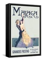 Malaga-Sara Pierce-Framed Stretched Canvas