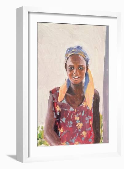 Malagasy Girl, 1989-Tilly Willis-Framed Giclee Print