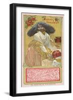 Malagasy Lacemaker-null-Framed Giclee Print