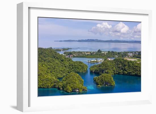 Malakal Harbor, Palau-Keren Su-Framed Photographic Print