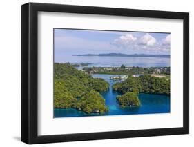 Malakal Harbor, Palau-Keren Su-Framed Premium Photographic Print