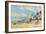 Malakoff Tower and the Shore at Trouville-Eugène Boudin-Framed Giclee Print