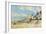 Malakoff Tower and the Shore at Trouville-Eugène Boudin-Framed Giclee Print