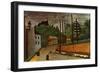 Malakoff-Henri Rousseau-Framed Art Print