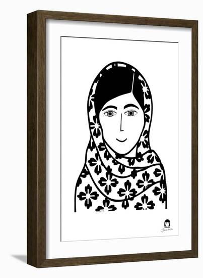 Malala-Jane Foster-Framed Art Print