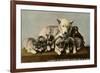 Malamute Family-null-Framed Premium Giclee Print