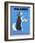 Malamute Salmon-Ken Bailey-Framed Giclee Print