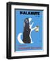 Malamute Salmon-Ken Bailey-Framed Giclee Print