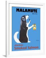 Malamute Salmon-Ken Bailey-Framed Giclee Print