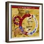 Malaria Parasite Life Cycle-Science Source-Framed Giclee Print