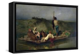 Malaria-Ernest Antoine Hebert-Framed Stretched Canvas