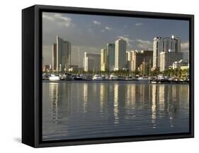 Malate District on Shore of Manila Bay, Manila, Philippines, Southeast Asia, Asia-null-Framed Stretched Canvas