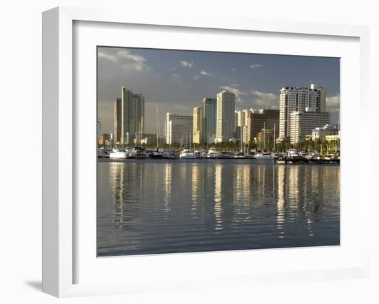 Malate District on Shore of Manila Bay, Manila, Philippines, Southeast Asia, Asia-null-Framed Photographic Print