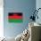 Malawi Flag Design with Wood Patterning - Flags of the World Series-Philippe Hugonnard-Art Print displayed on a wall