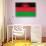 Malawi Flag Design with Wood Patterning - Flags of the World Series-Philippe Hugonnard-Stretched Canvas displayed on a wall