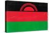 Malawi Flag Design with Wood Patterning - Flags of the World Series-Philippe Hugonnard-Stretched Canvas