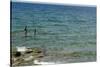 Malawi, Nkhata Bay, People Fishing in the Lake Malawi-Anthony Asael-Stretched Canvas