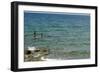 Malawi, Nkhata Bay, People Fishing in the Lake Malawi-Anthony Asael-Framed Photographic Print