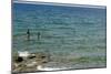 Malawi, Nkhata Bay, People Fishing in the Lake Malawi-Anthony Asael-Mounted Photographic Print