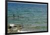 Malawi, Nkhata Bay, People Fishing in the Lake Malawi-Anthony Asael-Framed Photographic Print