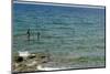 Malawi, Nkhata Bay, People Fishing in the Lake Malawi-Anthony Asael-Mounted Photographic Print