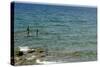 Malawi, Nkhata Bay, People Fishing in the Lake Malawi-Anthony Asael-Stretched Canvas