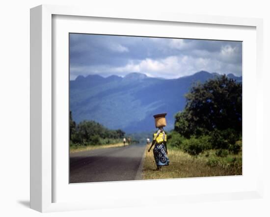 Malawi -The Road to Zomba-null-Framed Photographic Print