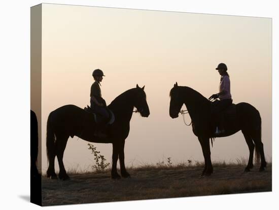 Malawi, Zomba Plateau, a Horse Riding Safari Is a Popular Way to Explore Zomba Plateau, (MR)-John Warburton-lee-Stretched Canvas