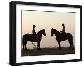 Malawi, Zomba Plateau, a Horse Riding Safari Is a Popular Way to Explore Zomba Plateau, (MR)-John Warburton-lee-Framed Photographic Print