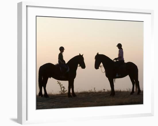 Malawi, Zomba Plateau, a Horse Riding Safari Is a Popular Way to Explore Zomba Plateau, (MR)-John Warburton-lee-Framed Photographic Print