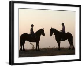 Malawi, Zomba Plateau, a Horse Riding Safari Is a Popular Way to Explore Zomba Plateau, (MR)-John Warburton-lee-Framed Photographic Print