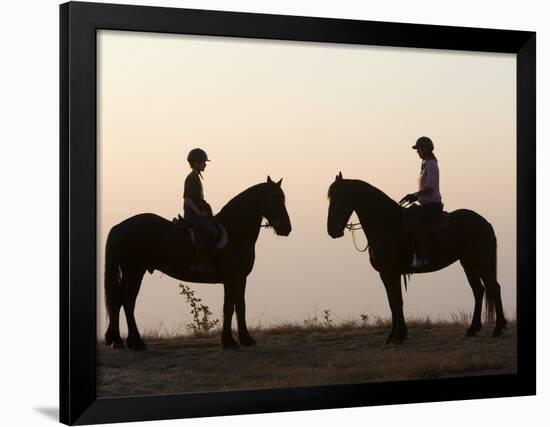 Malawi, Zomba Plateau, a Horse Riding Safari Is a Popular Way to Explore Zomba Plateau, (MR)-John Warburton-lee-Framed Photographic Print