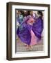 Malay Dancer Wearing Traditional Dress at Celebrations of Kuala Lumpur City Day Commemoration-Richard Nebesky-Framed Photographic Print