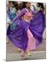 Malay Dancer Wearing Traditional Dress at Celebrations of Kuala Lumpur City Day Commemoration-Richard Nebesky-Mounted Photographic Print