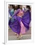 Malay Dancer Wearing Traditional Dress at Celebrations of Kuala Lumpur City Day Commemoration-Richard Nebesky-Framed Photographic Print