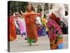 Malay Dancers Wearing Traditional Dress at Celebrations of Kuala Lumpur City Day Commemoration-Richard Nebesky-Stretched Canvas