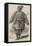 Malay Native of Borneo, Sketched at Singapore-null-Framed Stretched Canvas