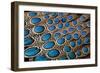 Malay Peacock Pheasant Both Tail and Wing Feathers Layered in Feather Design-Darrell Gulin-Framed Photographic Print