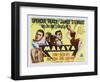 Malaya, 1949-null-Framed Art Print