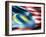 Malaysia Country Flag 3D Illustration-pling-Framed Art Print