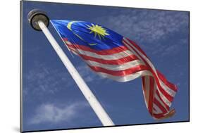 Malaysian Flag in Kuala Lumpur's Merdeka Square-Jon Hicks-Mounted Photographic Print