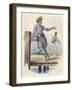 Malaysian Men's Costumes on Ambon Island from Voyage De La Corvette L'Astrolabe-Victor J Adam-Framed Giclee Print