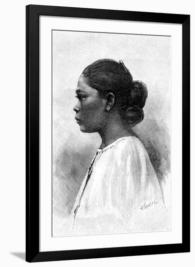 Malaysian Woman, 19th Century-Henri Thiriat-Framed Giclee Print