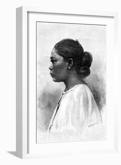 Malaysian Woman, 19th Century-Henri Thiriat-Framed Giclee Print