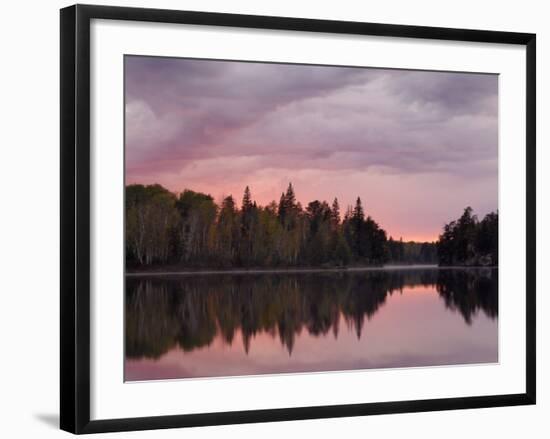 Malberg Lake, Boundary Waters Canoe Area Wilderness, Superior National Forest, Minnesota, USA-Gary Cook-Framed Photographic Print