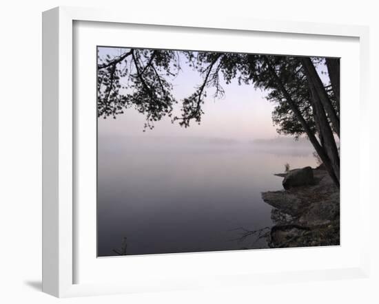 Malberg Lake, Boundary Waters Canoe Area Wilderness, Superior National Forest, Minnesota, USA-Gary Cook-Framed Photographic Print