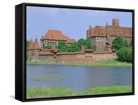 Malbork Castle, Coujavie, Poland-Bruno Morandi-Framed Stretched Canvas