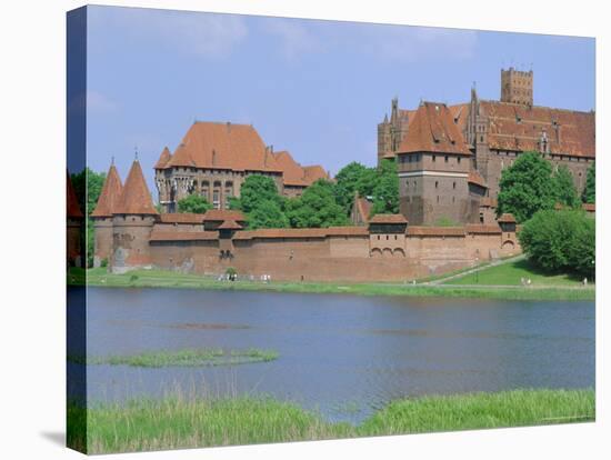 Malbork Castle, Coujavie, Poland-Bruno Morandi-Stretched Canvas